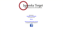 Tablet Screenshot of japanskatorget.com